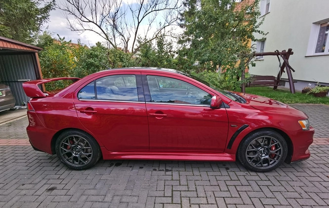 Mitsubishi Lancer Evolution cena 160000 przebieg: 120000, rok produkcji 2010 z Braniewo małe 92